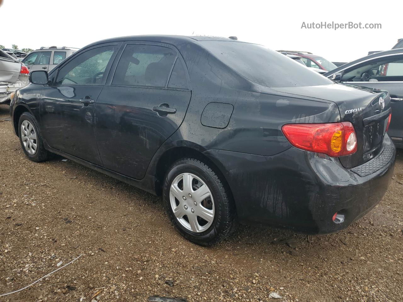 2010 Toyota Corolla Base Black vin: JTDBU4EE8AJ084301