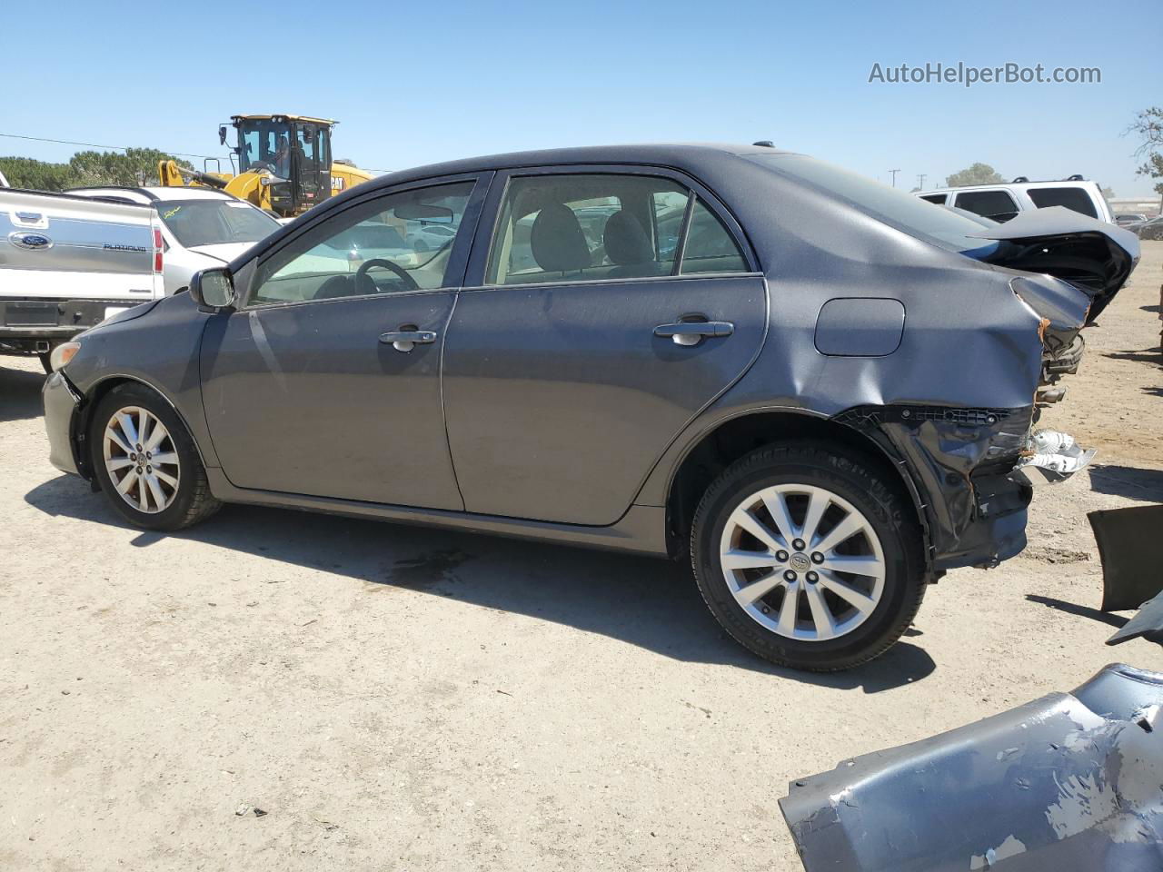 2010 Toyota Corolla Base Charcoal vin: JTDBU4EEXA9108955