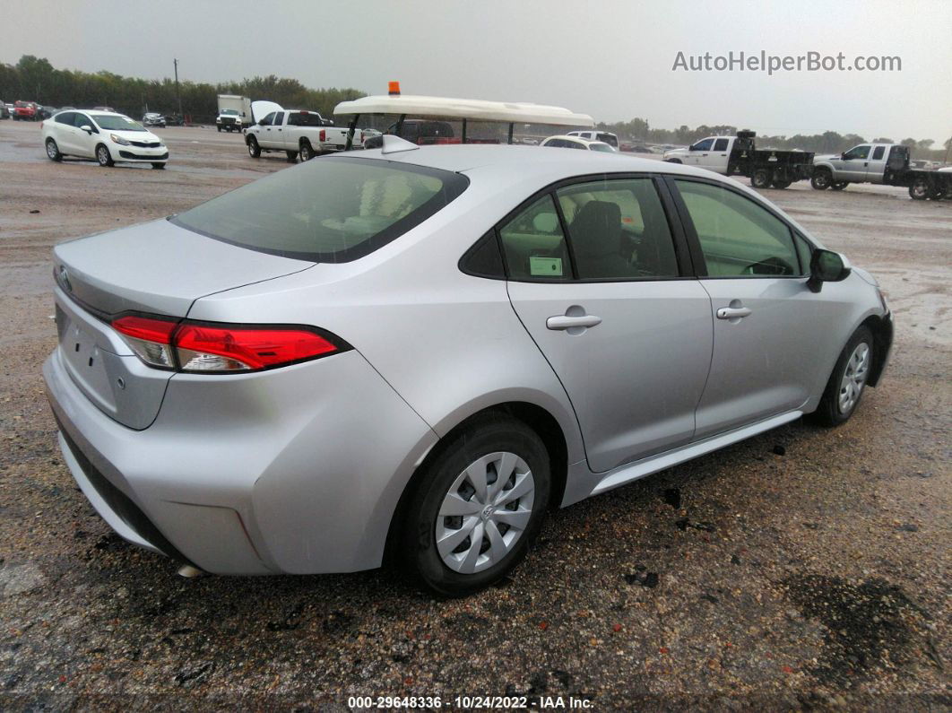 2020 Toyota Corolla L Silver vin: JTDDPRAE0LJ071886