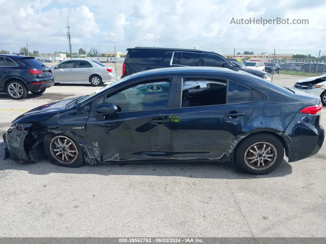 2021 Toyota Corolla Hybrid Le Black vin: JTDEAMDE0MJ010947