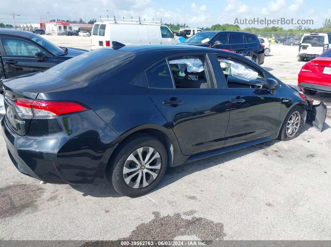 2021 Toyota Corolla Hybrid Le Black vin: JTDEAMDE0MJ010947