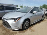 2021 Toyota Corolla Le Silver vin: JTDEAMDE0MJ016988