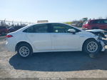 2021 Toyota Corolla Hybrid Le White vin: JTDEAMDE0MJ019129