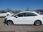 2021 Toyota Corolla Hybrid Le White vin: JTDEAMDE0MJ019129