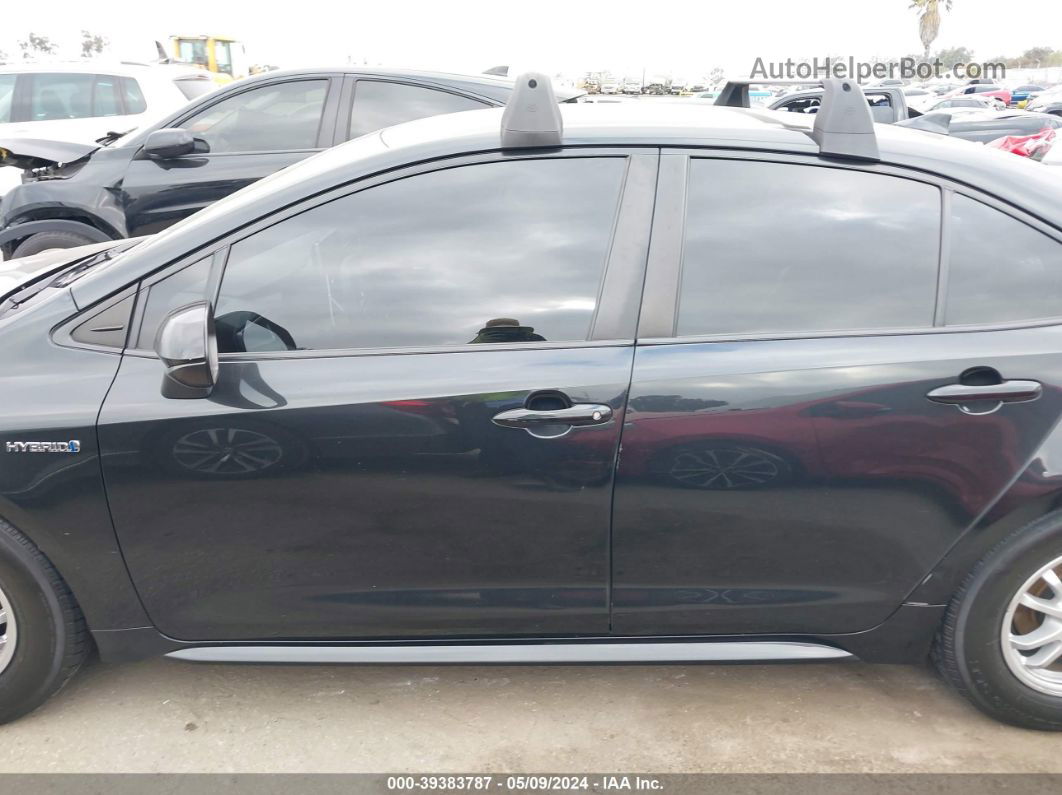 2021 Toyota Corolla Hybrid Le Black vin: JTDEAMDE1MJ002209