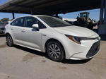 2021 Toyota Corolla Le White vin: JTDEAMDE1MJ015963