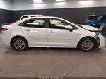 2021 Toyota Corolla Hybrid Le White vin: JTDEAMDE2MJ031749