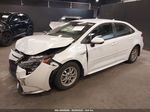 2021 Toyota Corolla Hybrid Le White vin: JTDEAMDE2MJ031749