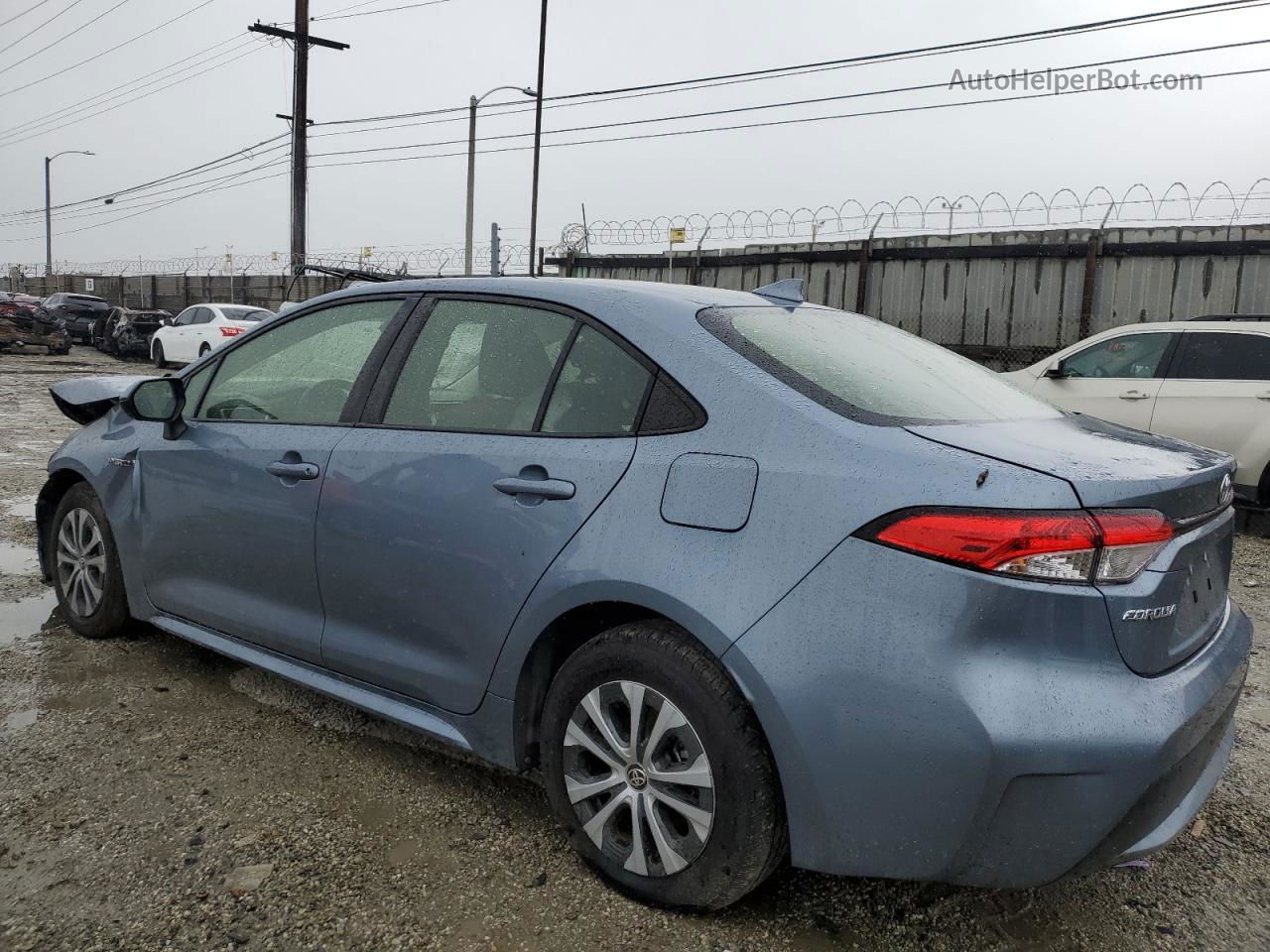 2021 Toyota Corolla Le Синий vin: JTDEAMDE3MJ027631