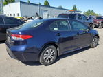 2021 Toyota Corolla Le Blue vin: JTDEAMDE4MJ030814