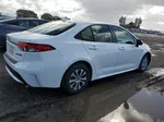 2021 Toyota Corolla Le White vin: JTDEAMDE5MJ018073