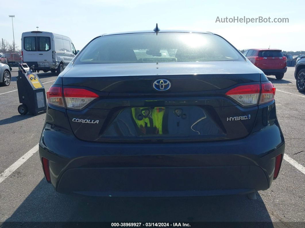 2021 Toyota Corolla Hybrid Le Black vin: JTDEAMDE8MJ014731