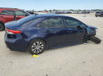 2021 Toyota Corolla Le Blue vin: JTDEAMDE9MJ009649