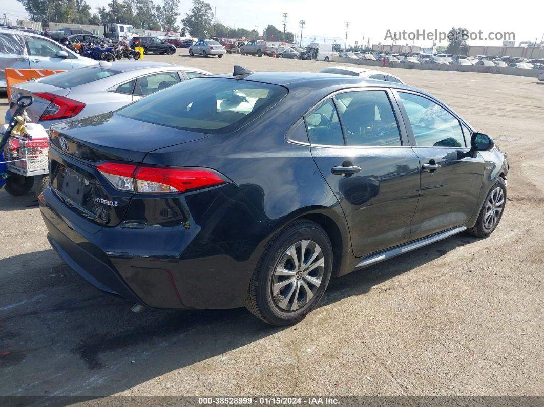 2021 Toyota Corolla Hybrid Le Black vin: JTDEAMDE9MJ024023