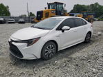 2021 Toyota Corolla Le White vin: JTDEAMDEXMJ004167