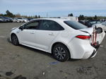 2021 Toyota Corolla Le White vin: JTDEAMDEXMJ017260