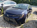 2021 Toyota Corolla Le Blue vin: JTDEAMDEXMJ023706