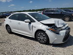 2020 Toyota Corolla Le White vin: JTDEBRBE0LJ005033