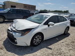 2020 Toyota Corolla Le White vin: JTDEBRBE0LJ005033