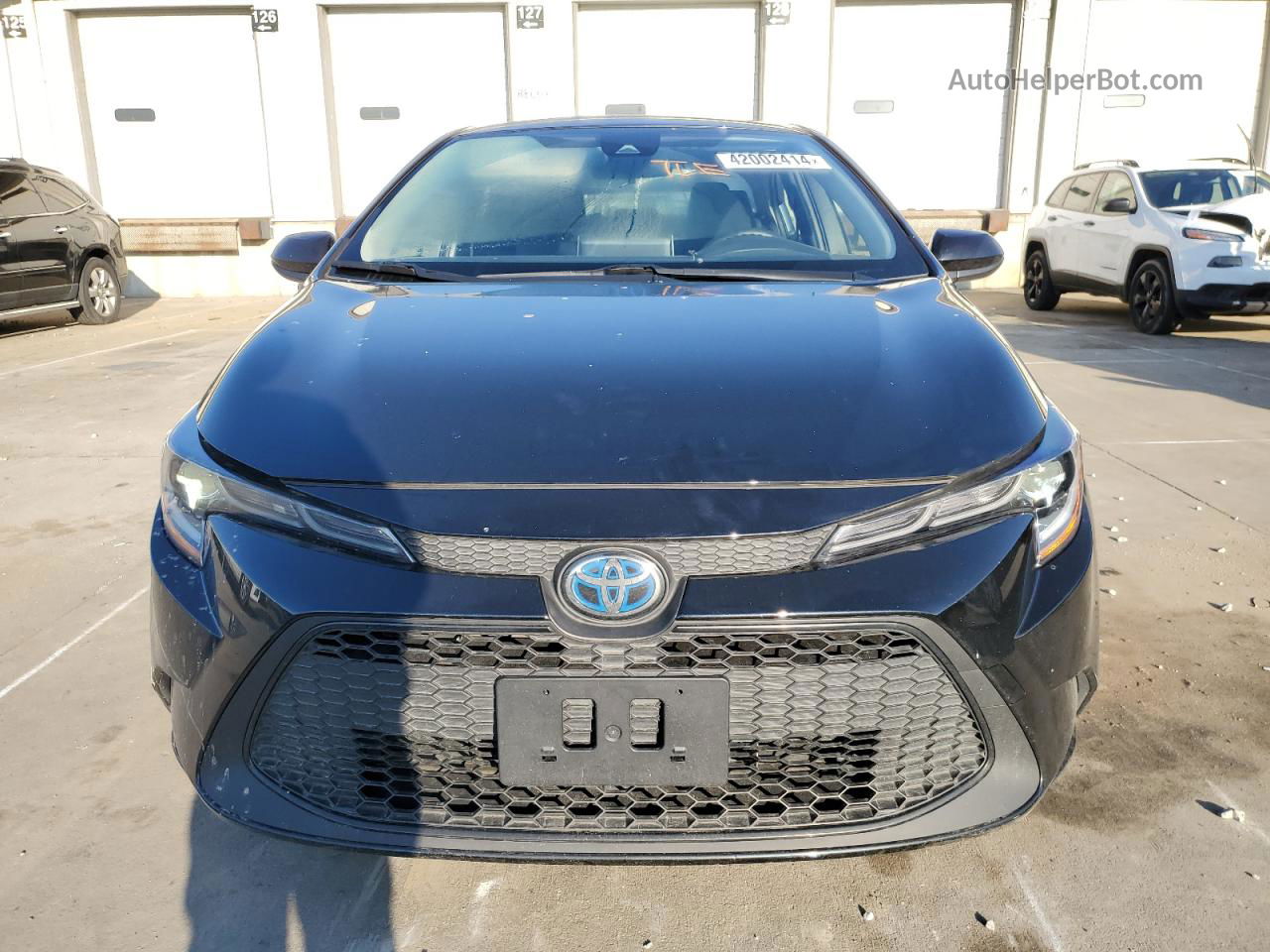 2020 Toyota Corolla Le Черный vin: JTDEBRBE1LJ001122