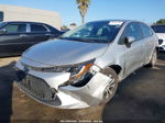 2020 Toyota Corolla Hybrid Le Silver vin: JTDEBRBE3LJ007066