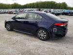 2020 Toyota Corolla Le Blue vin: JTDEBRBE4LJ009117