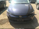 2020 Toyota Corolla Hybrid Le Синий vin: JTDEBRBE6LJ001116