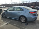 2020 Toyota Corolla Le Blue vin: JTDEBRBE6LJ027084