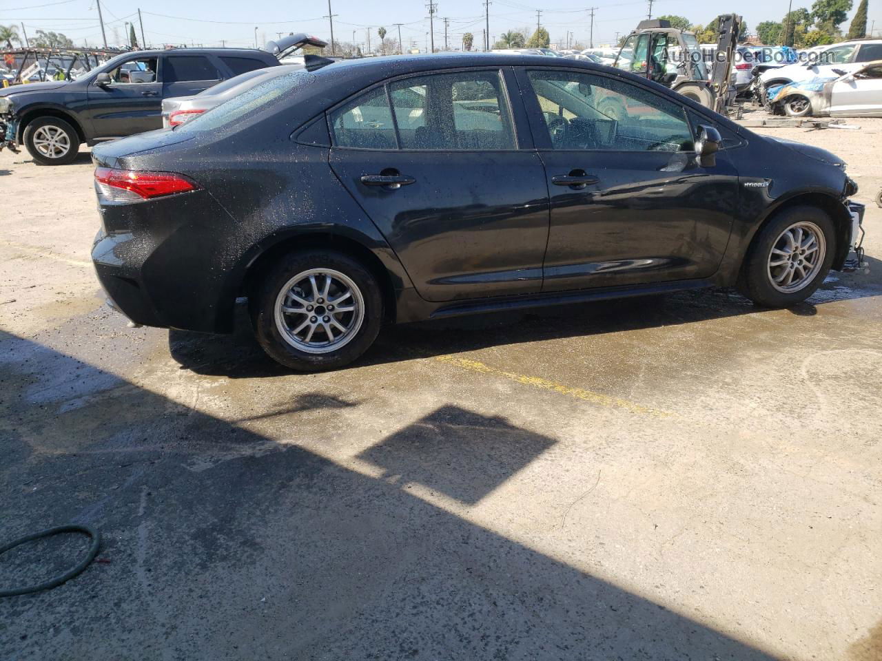 2020 Toyota Corolla Le Black vin: JTDEBRBE7LJ018846