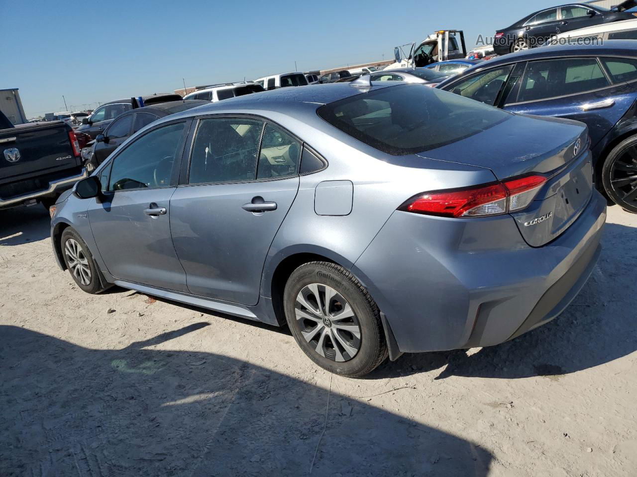 2020 Toyota Corolla Le Blue vin: JTDEBRBE9LJ005791