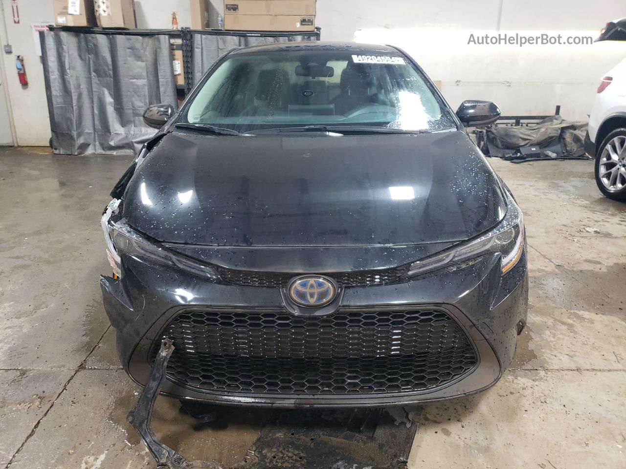 2020 Toyota Corolla Le Black vin: JTDEBRBE9LJ010344