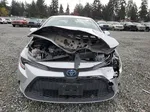 2020 Toyota Corolla Le Silver vin: JTDEBRBE9LJ015950