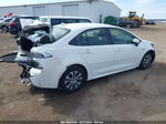 2020 Toyota Corolla Hybrid Le White vin: JTDEBRBEXLJ010305