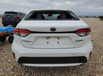 2020 Toyota Corolla Le White vin: JTDEBRBEXLJ017304