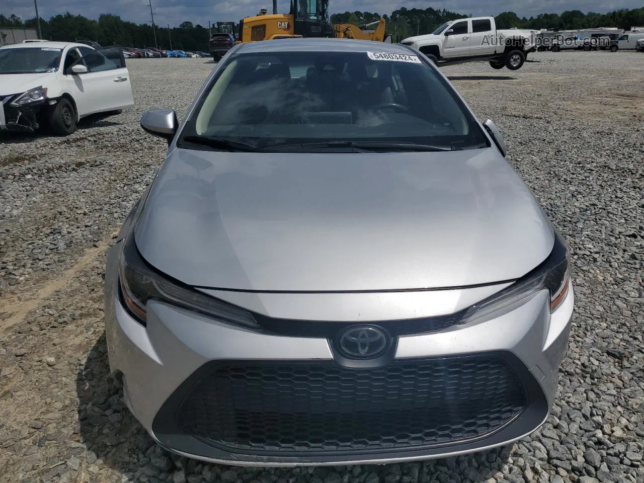 2020 Toyota Corolla Le Silver vin: JTDEPRAE9LJ053536