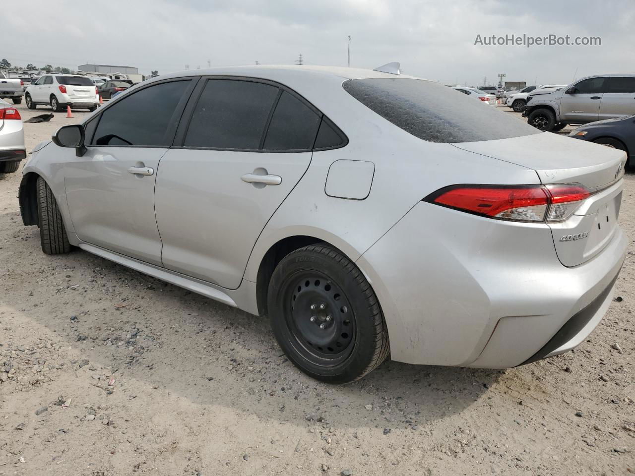 2021 Toyota Corolla Le Silver vin: JTDEPMAE0MJ160642