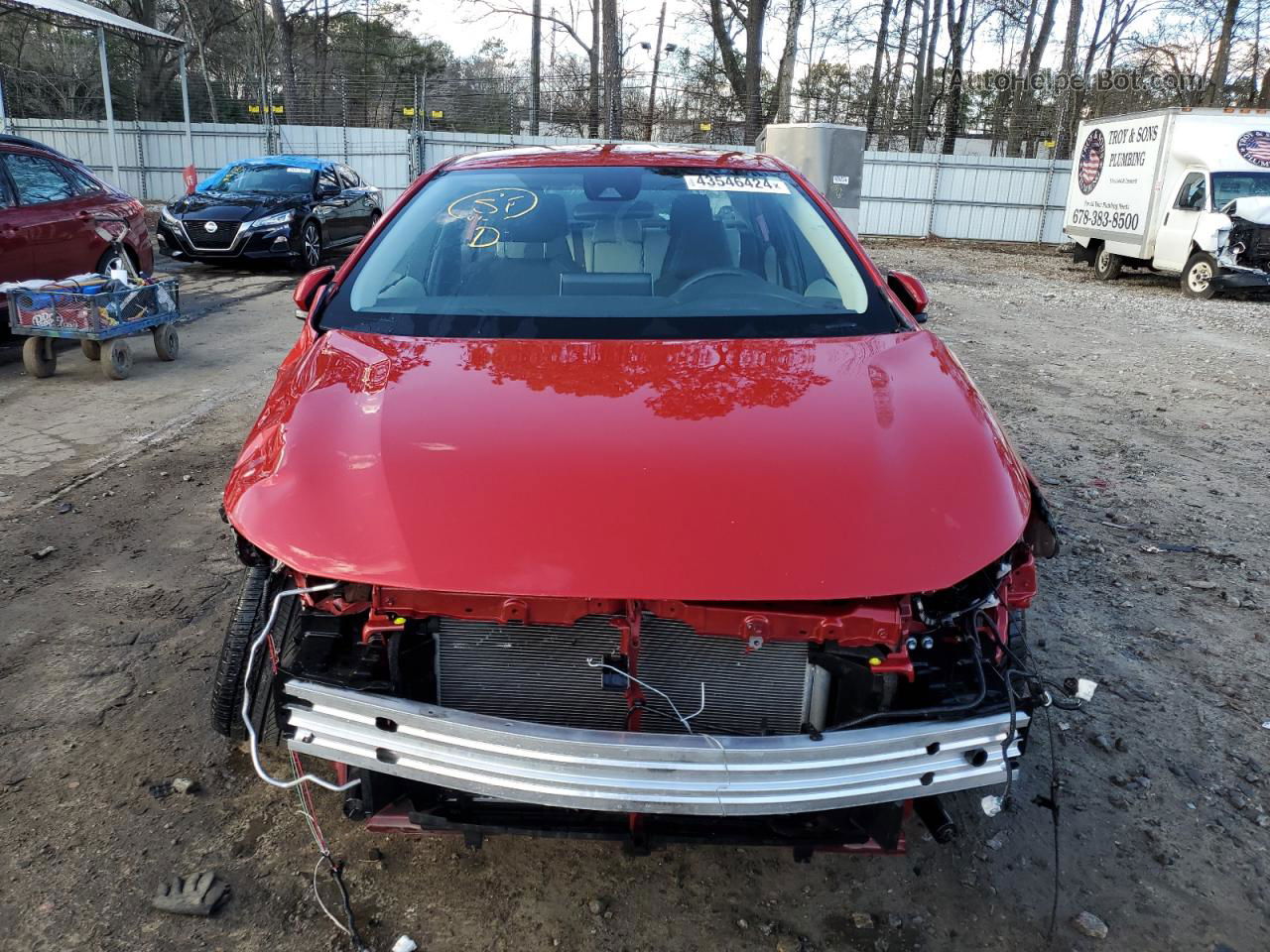 2021 Toyota Corolla Le Red vin: JTDEPMAE0MJ164979