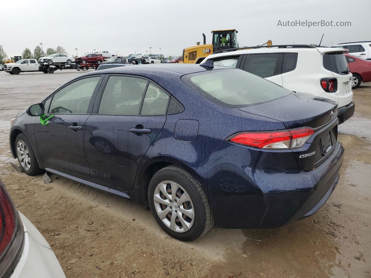 2021 Toyota Corolla Le Blue vin: JTDEPMAE1MJ139833