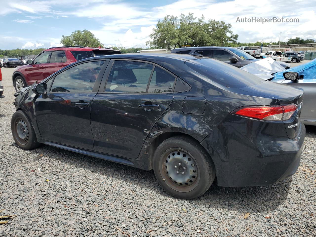 2021 Toyota Corolla Le Black vin: JTDEPMAE2MJ127447