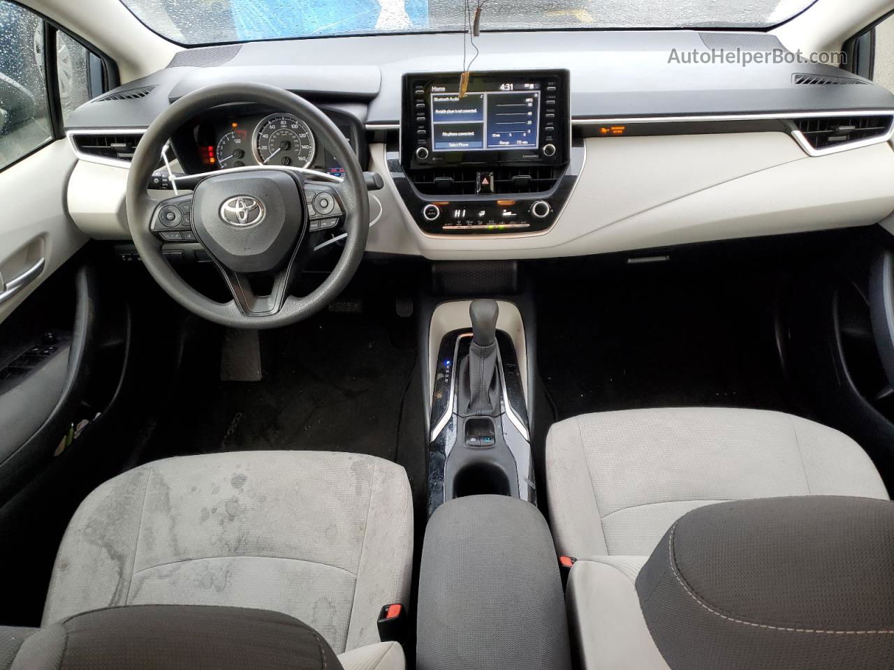 2021 Toyota Corolla Le Blue vin: JTDEPMAE2MJ161694