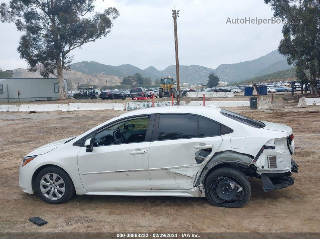 2021 Toyota Corolla Le White vin: JTDEPMAE3MJ134987