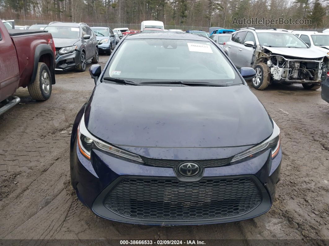 2021 Toyota Corolla Le Синий vin: JTDEPMAE3MJ188189