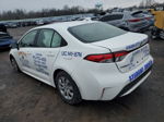 2021 Toyota Corolla Le White vin: JTDEPMAE4MJ120483