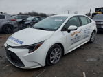 2021 Toyota Corolla Le White vin: JTDEPMAE4MJ120483