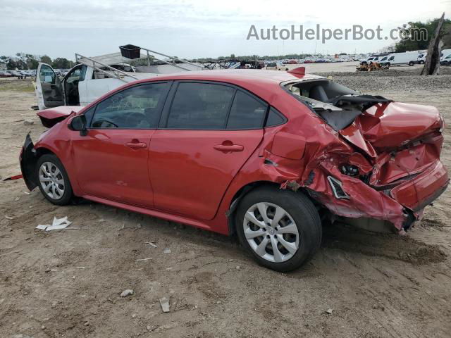 2021 Toyota Corolla Le Red vin: JTDEPMAE4MJ126266