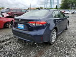 2021 Toyota Corolla Le Blue vin: JTDEPMAE4MJ179730