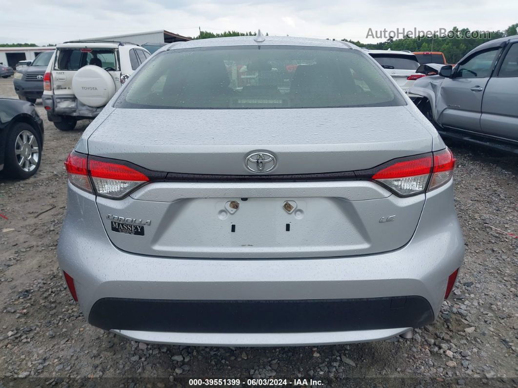 2021 Toyota Corolla Le Серебряный vin: JTDEPMAE5MJ124977