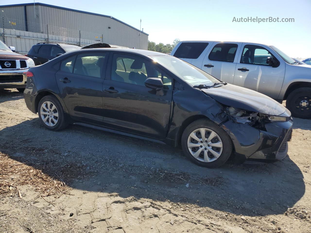 2021 Toyota Corolla Le Black vin: JTDEPMAE5MJ144355