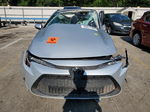 2021 Toyota Corolla Le Silver vin: JTDEPMAE5MJ160748