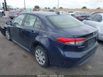 2021 Toyota Corolla Le Dark Blue vin: JTDEPMAE5MJ165285